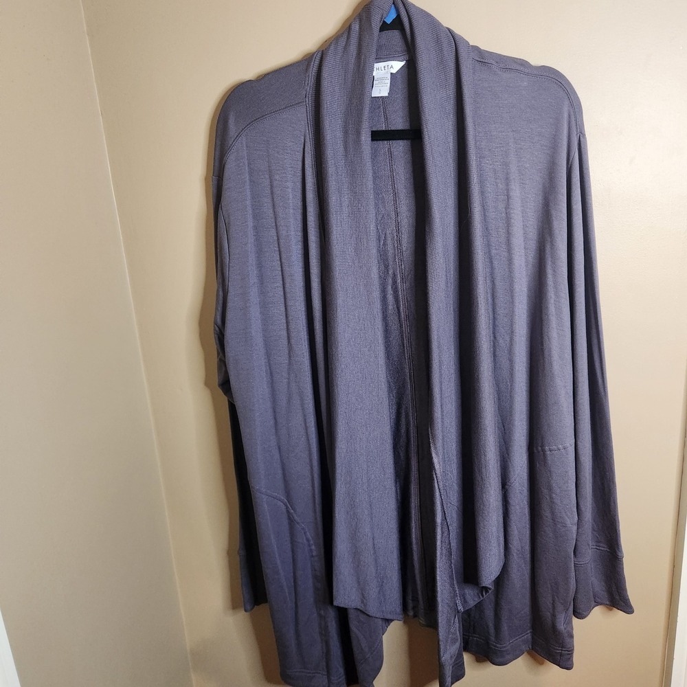 Athleta Pranayama Restore Wrap Dusk Purple  L 882498